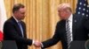 Donald Trump la primirea lui Andrzej Duda, la 18 septembrie 2018