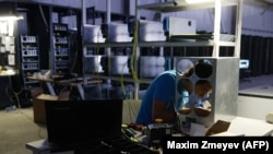 Илустрација - просторија за „копање“ крипто валути