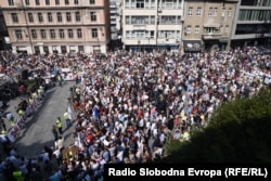 Više od 3.000 ljudi na protestima za Dženana i Davida u Sarajevu, 11. septembar, 2021.