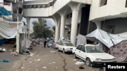 Болничкиот комплекс Ал-Шифа во Газа, ноември 2023