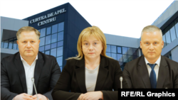 Судьи (слева направо): Марчел Жугэнарь, Анжела Брага и Игорь Кирошка.