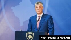 Presidenti i Kosovës, Hashim Thaçi.