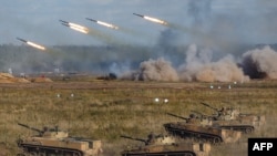 Imagine din timpul exercițiului militar comun Zapad din 2021. 