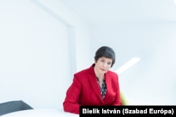 Dobrev Klára, a Demokratikus Koalíció Európa Parlamenti képviselője, miniszterelnök-jelölt