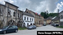 Roșia Montană - centrul comunei. 