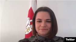 Святлана Циханоуска пред комисията по външни работи на Камарата на представителите на американския Конгрес