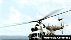 Российский вертолет «Ми-8». (Иллюстративное фото).