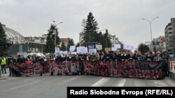 Протестен марш за правда за сите жртви на сообраќајни несреќи, Скопје, 16 февруари 2025 година