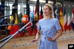 Кая Каллас, Брюссель. 23 июня 2023 года