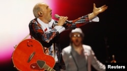 Dino Merlin na Eurosongu, maj 2011.