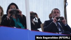 Президент Грузии Саломе Зурабишвили и премьер-министр Ираклий Гарибашвили