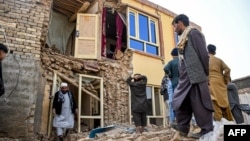 په افغانستان کې د نومبر پر دویمه د راغلې زلزلې یو عکس 
