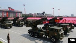 Vojna parada u Pjongjangu, arhivska fotografija