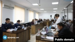 16 жастағы Шерзат Полатты өлтіру ісі бойынша сот отырысы. Талдықорған, 29 мамыр, 2025 жыл.