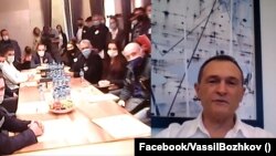 Васил Божков по време на онлайн учредяването на "Българско лято" през януари