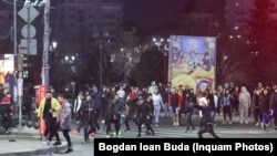 GALERIE FOTO | Violențe la protestul coronascepticilor