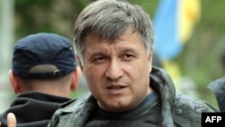 Міністр внутрішніх справ України Арсен Аваков у зоні АТО