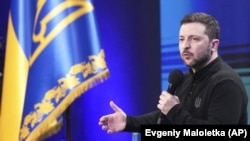 Украинскиот претседател Володимир Зеленски. 