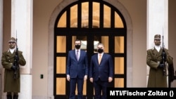 Mađarski i poljski premijer, Viktor Orbán i Mateuš Moravjecki 