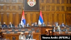 Zasedanje Skupštine Srbije u aprilu 2021. godine, arihvska fotografija