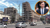 Jared Kushner (în medalion), ginerele președintelui american Donald Trump, a anunțat anul trecut intenția de a construi la Belgrad un complex hotelier de 500 de millioane de dolari, în locul unor structuri moderniste aflate în paragină.