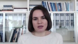 «Это личная месть». Светлана Тихановская — о приговоре мужу