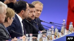 ვოლოდიმირ ზელენსკი ევროპის პოლიტიკური გაერთიანების (ეპგ) სამიტზე