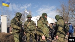 «Зелені чоловічки» у Криму. Березень 2014 року