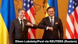 Ентони Блинкен и Дмитро Кулеба