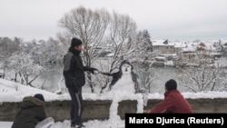 Izbjeglice u Bihaću, januar 2021. 