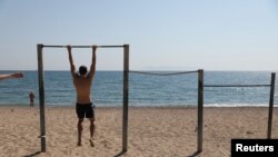 Plaža u Grčkoj, ilustracija