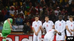 Детаљ од натпреварот Англија- Алжир