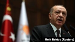 Турскиот претседател Реџеп Таип Ердоган 