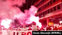 Protest u Beogradu: Za bojkot izbora i protiv lažnih doktorata