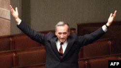 Tadeuš Mazovjecki 12. septembra 1989. godine u poljskom parlamentu
