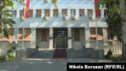 Zgrada crnogorskog parlamenta u Podgorici.
