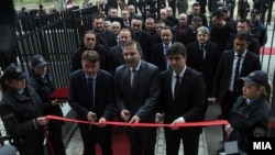 Православни свештеници учествуваа во отворањето на полициска станица во Ѓорче Петров на 20 декември 2017