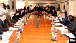 Sednice vlada Srbije i Makedonije