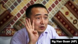 Серикжан Билаш, лидер незарегистрированной организации «Атажұрт еріктілері». 