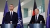 Генералниот секретар на НАТО, Јенс Столтенберг и германскиот канцелар Олаф Шолц