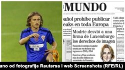 Luku Modrića dokumenti spominju kao osobu koja je na ime supruge Vanje u Luksemburgu otvorila tvrtku i preko nje naplaćivala reklame