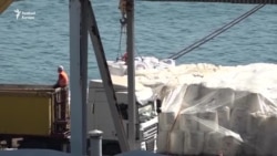 Hatalmas mennyiségű ammónium-nitrát egy ukrán kikötőben