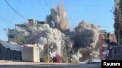 Bombardovanje izbegličkog kampa Nuseirat, Pojas Gaze, 28. novembar 2024. 