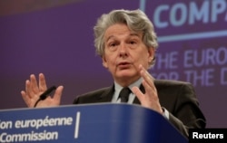 Thierry Breton, comisarul european pentru piața internă.
