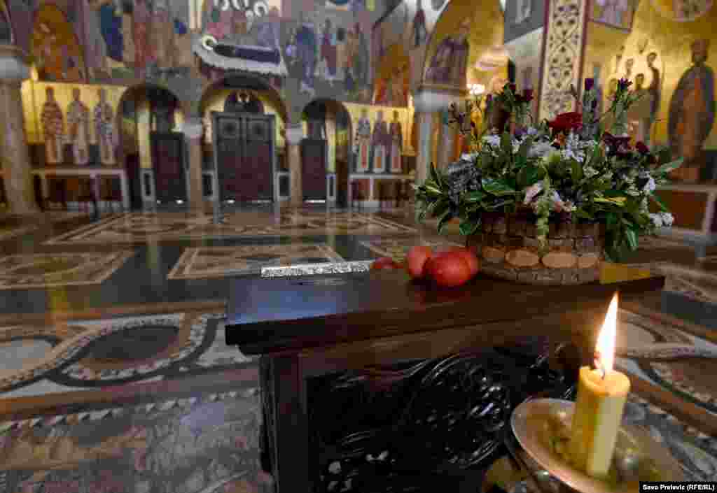 Prazan saborni hram u Podgorici 