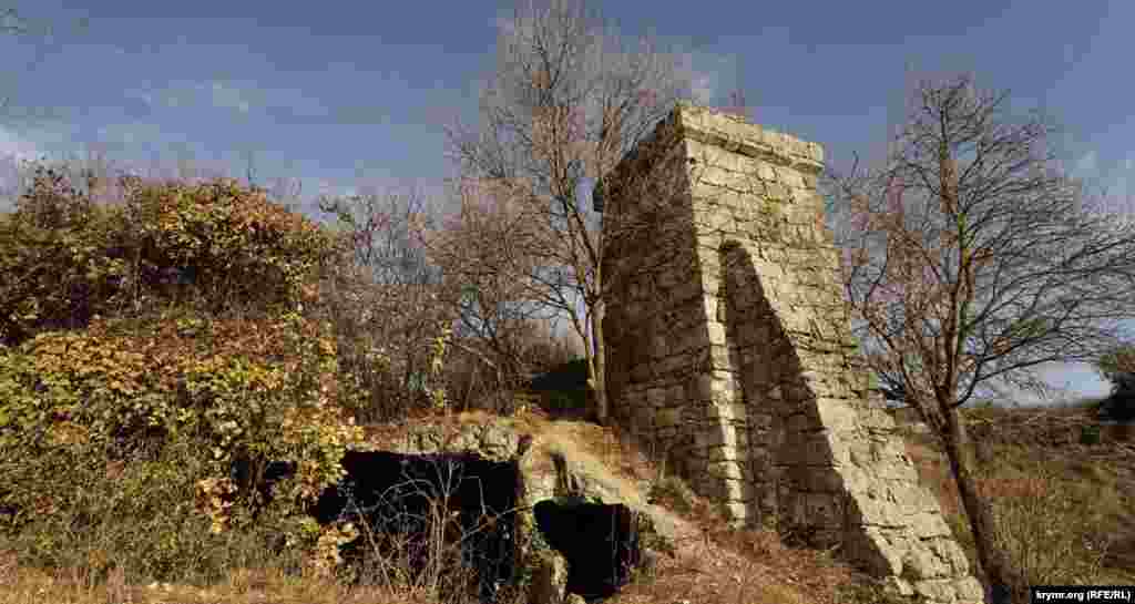 Пещера у куртины восточной стены