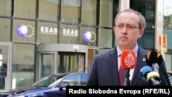 Premijer Kosova Avdulah Hoti u Briselu, 7. septembar, 2020. 