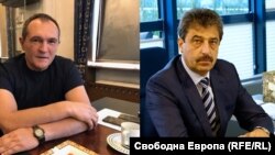 Васил Божков (вляво) и Цветан Василев