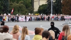 Thousands Of Women March In Minsk Against Lukashenka