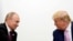 Дональд Трамп и Владимир Путин во время саммита «Группы двадцати» в японской Осаке в 2019 году